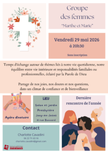groupe femmes 29 mai 2026